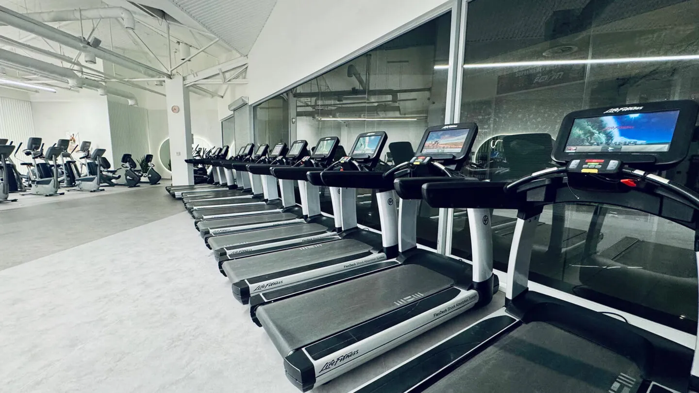 Strefa Cardio siłowni FitLife Zamość